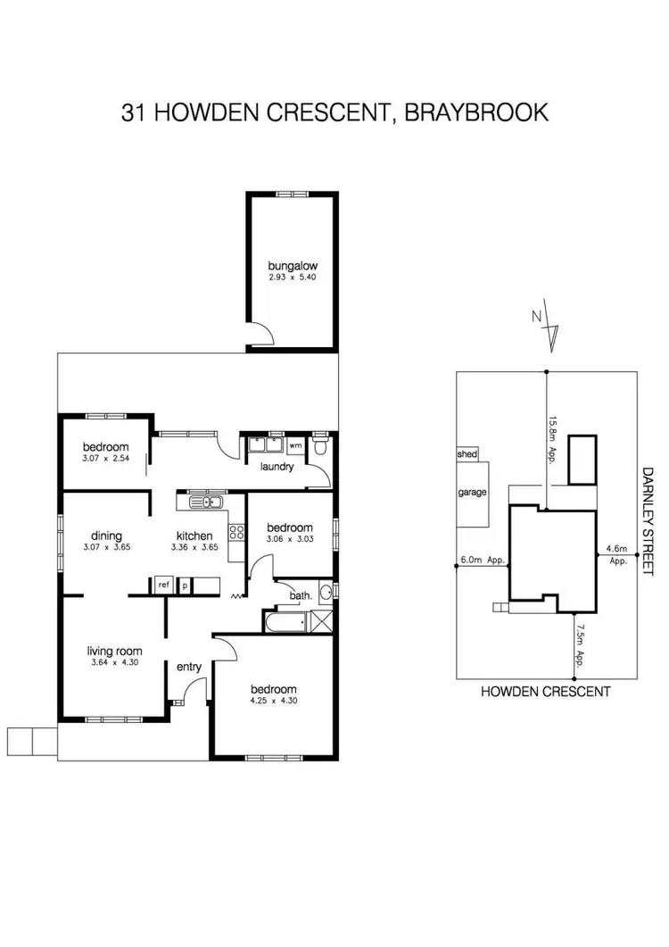 Floorplan of Homely house listing, 31 Howden Crescent, Braybrook VIC 3019