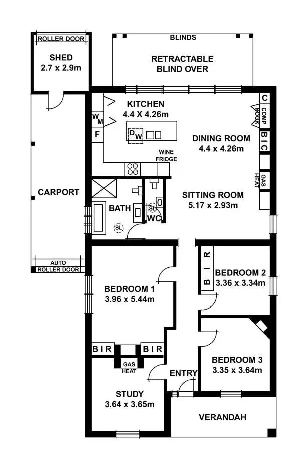 Floorplan of Homely house listing, 11 Ascot Avenue, Dulwich SA 5065