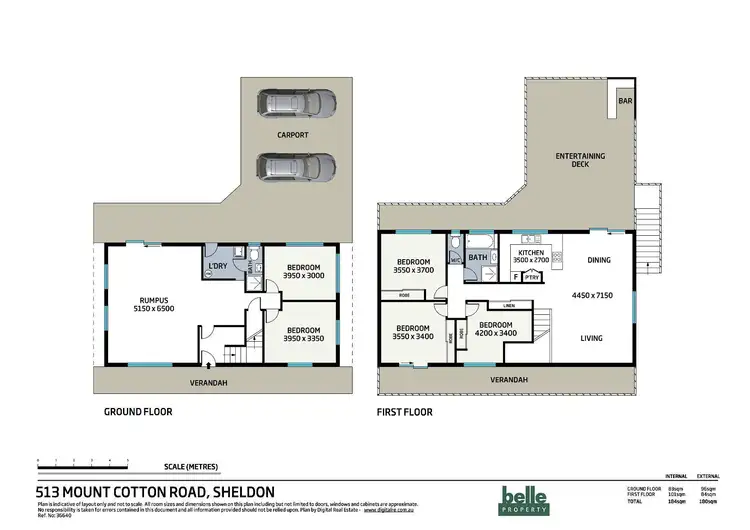 Floorplan of Homely house listing, 513 Mount Cotton Road, Sheldon QLD 4157