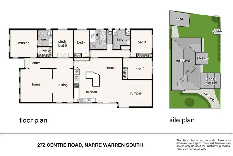 Floorplan of Homely house listing, 272 Centre Road, Narre Warren South VIC 3805