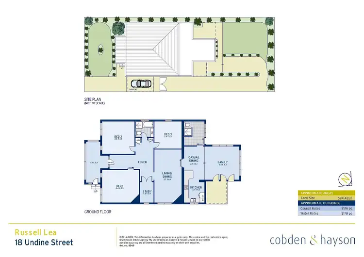Floorplan of Homely house listing, 18 Undine Street, Russell Lea NSW 2046