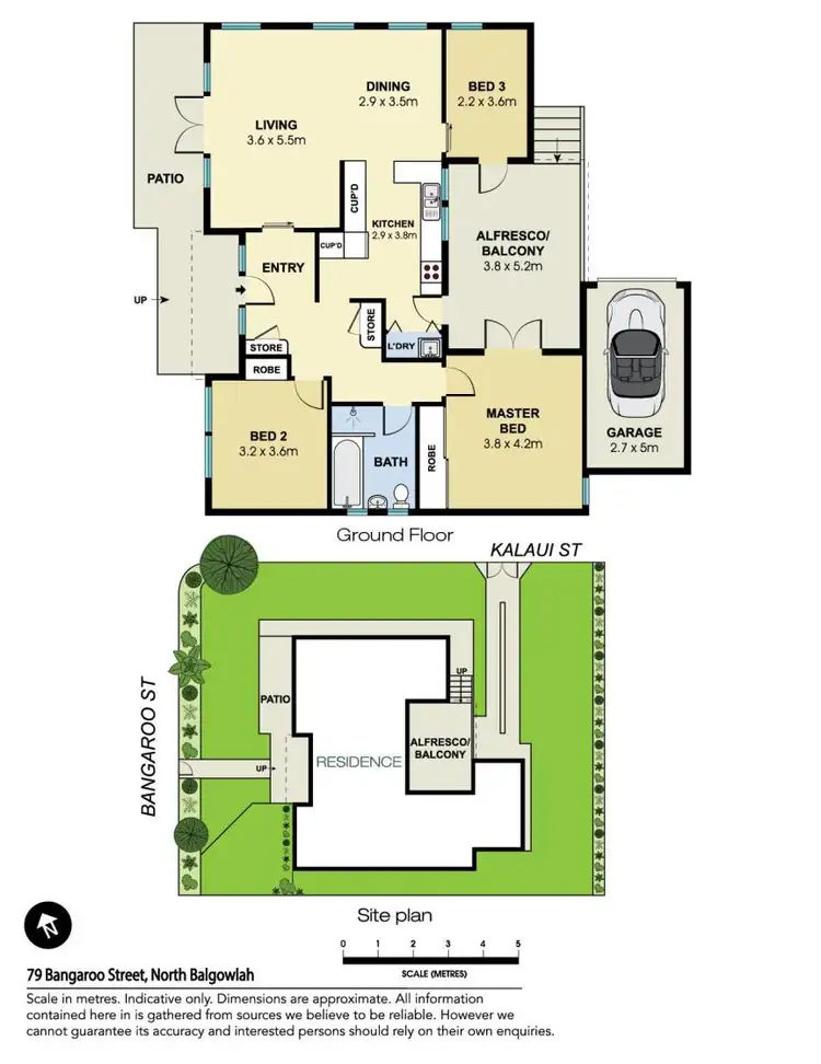 Floorplan of Homely house listing, 79 Bangaroo Street, North Balgowlah NSW 2093