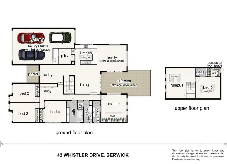 Floorplan of Homely house listing, 42 Whistler Drive, Berwick VIC 3806