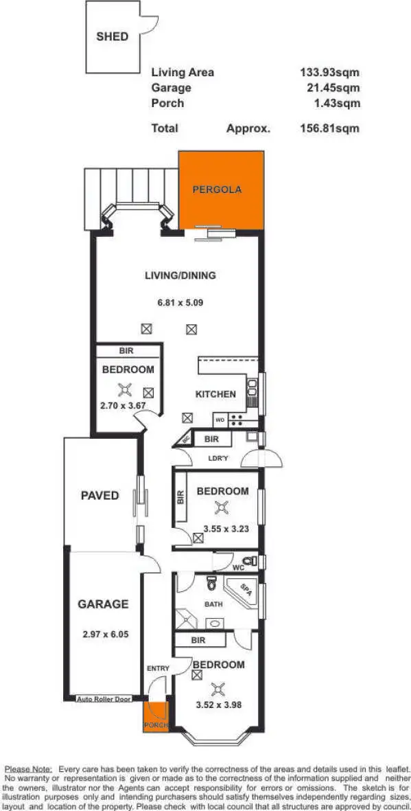 Floorplan of Homely house listing, 13 Rutland Avenue, Lockleys SA 5032