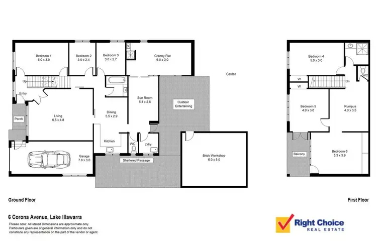 Floorplan of Homely house listing, 6 Corona Avenue, Lake Illawarra NSW 2528