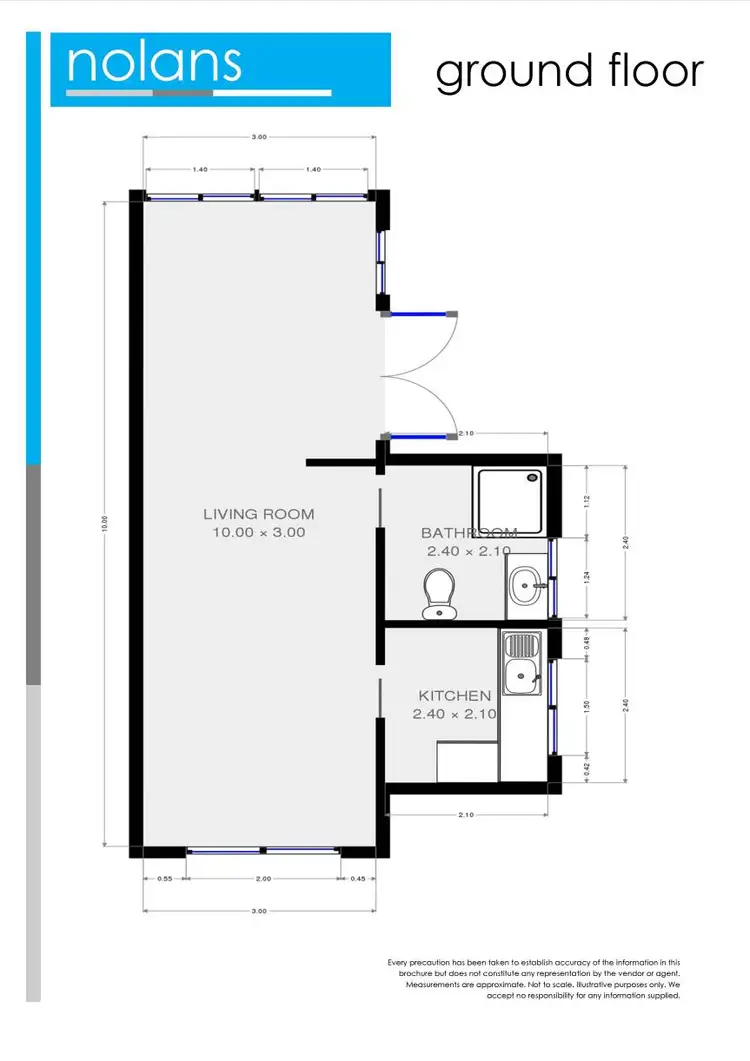 Floorplan of Homely house listing, 13 Fern Tree Place, Korora NSW 2450