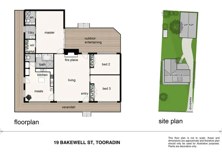 Floorplan of Homely house listing, 19 Bakewell Street, Tooradin VIC 3980