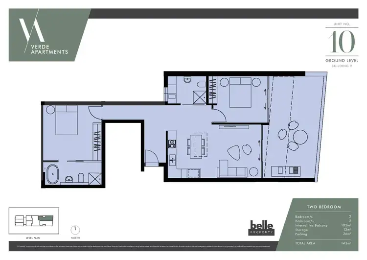 Floorplan of Homely unit listing, 10/261 Condamine Street, Manly Vale NSW 2093
