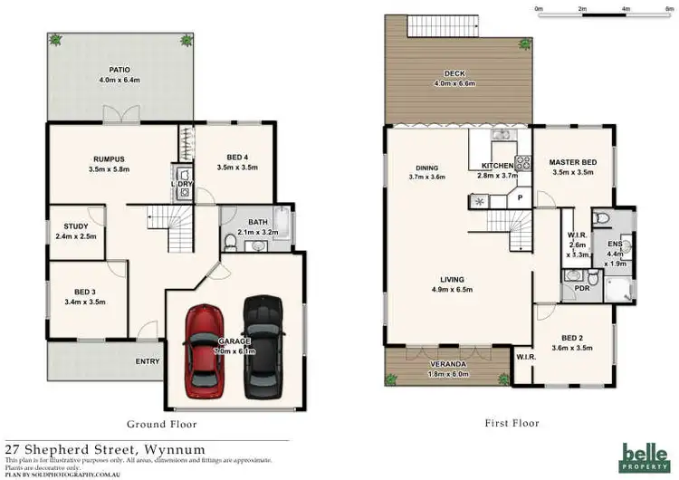 Floorplan of Homely house listing, 27 Shepherd Street, Wynnum QLD 4178
