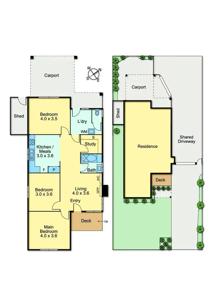 Floorplan of Homely house listing, 1 Jean Street, Reservoir VIC 3073