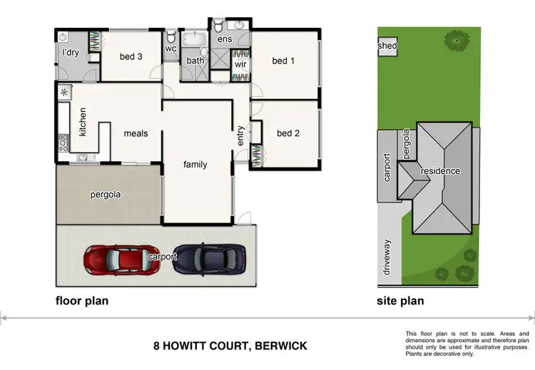 Floorplan of Homely house listing, 8 Howitt Court, Berwick VIC 3806