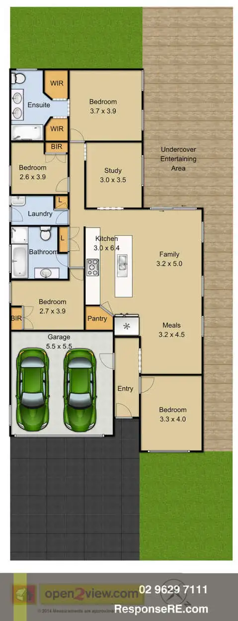 Floorplan of Homely house listing, 17 Mosaic Avenue, The Ponds NSW 2769