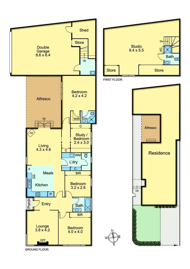 Floorplan of Homely house listing, 22 Miller Street, Preston VIC 3072