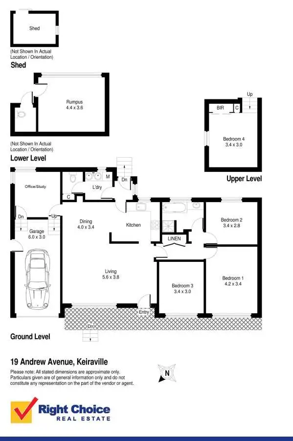 Floorplan of Homely house listing, 19 Andrew Avenue, Keiraville NSW 2500