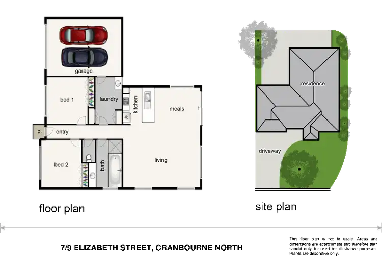 Floorplan of Homely unit listing, 7/7-9 Elizabeth Street, Cranbourne North VIC 3977