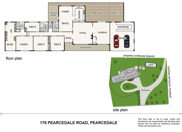 Floorplan of Homely house listing, 178 Pearcedale Road, Pearcedale VIC 3912