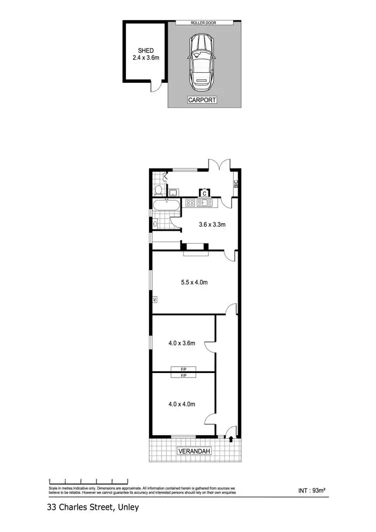 Floorplan of Homely house listing, 33 Charles Street, Unley SA 5061