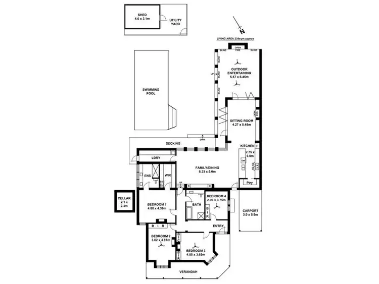 Floorplan of Homely house listing, 11 Wheaton Road, Stepney SA 5069