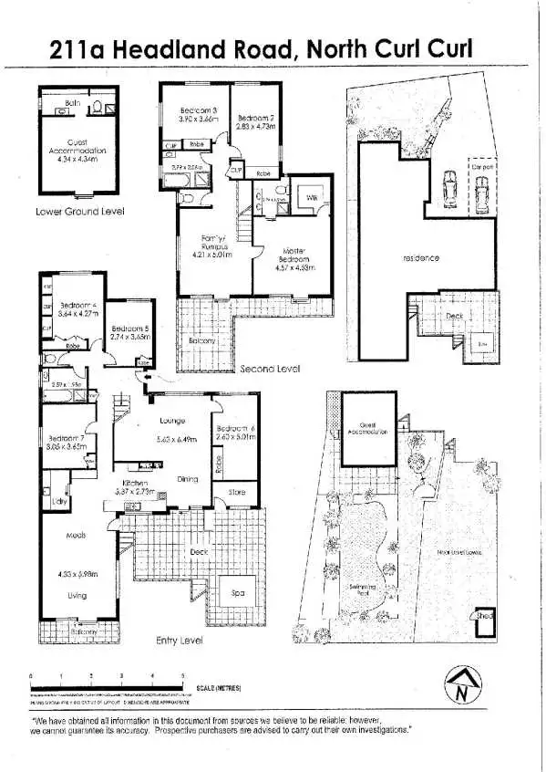 Floorplan of Homely house listing, 211A Headland Road, North Curl Curl NSW 2099