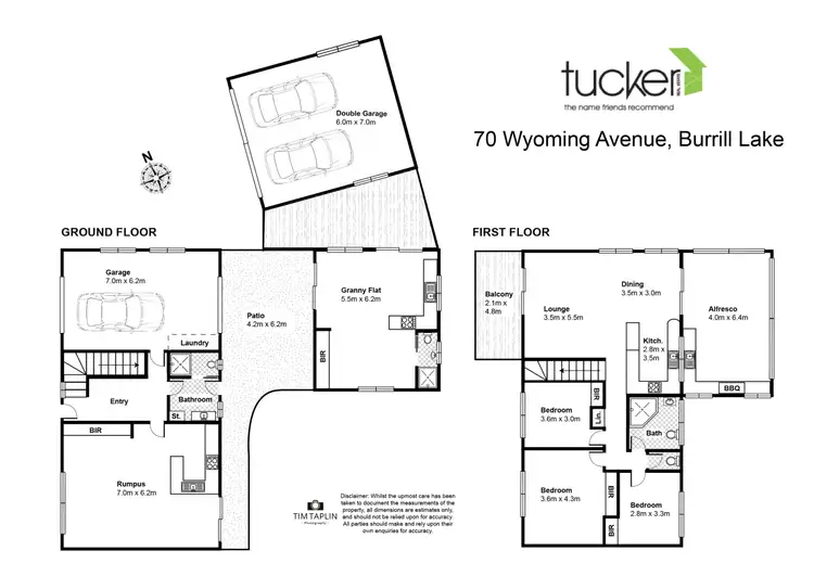 Floorplan of Homely house listing, 70 Wyoming Avenue, Burrill Lake NSW 2539