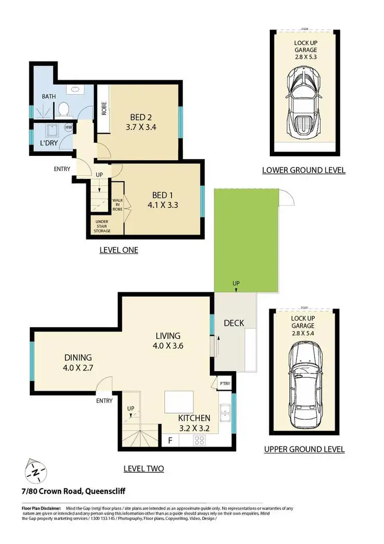 Floorplan of Homely apartment listing, 7/80 Crown Road, Queenscliff NSW 2096