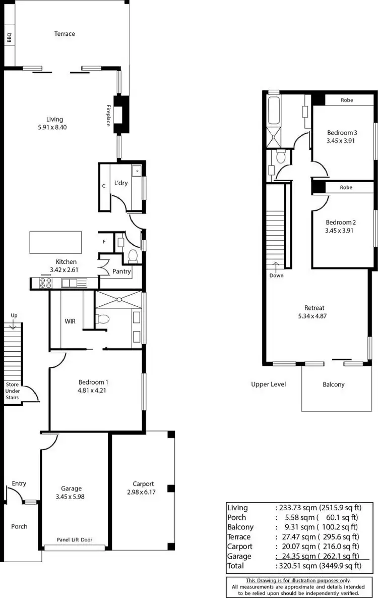 Floorplan of Homely house listing, 4 & 4A Purnana Avenue, St Georges SA 5064