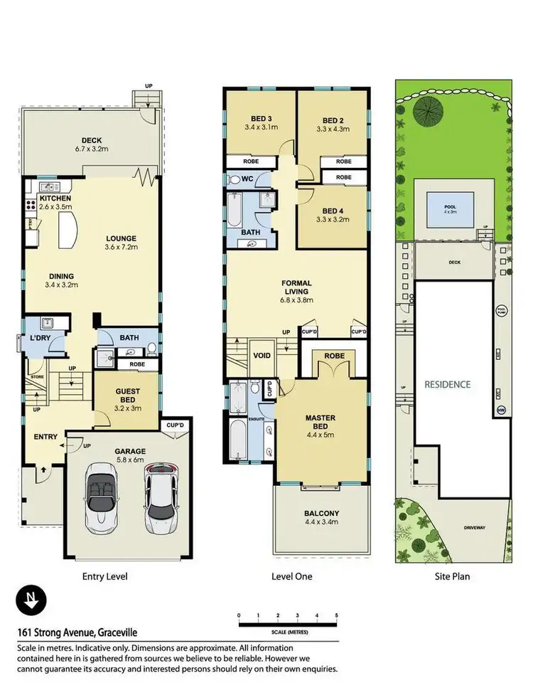 Floorplan of Homely house listing, 161 Strong Avenue, Graceville QLD 4075