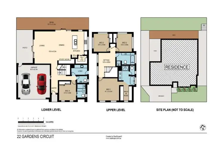 Floorplan of Homely house listing, 22 Garden Circuit, Mackenzie QLD 4156