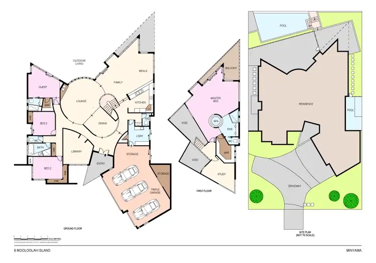 Floorplan of Homely house listing, 8 Mooloolah Island, Minyama QLD 4575