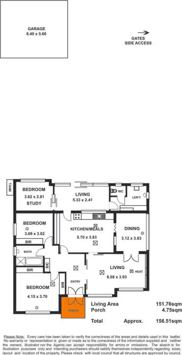 Floorplan of Homely house listing, 30 Dunrobin Road, Hove SA 5048