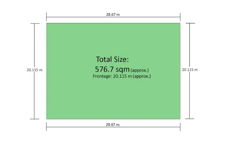 Floorplan of Homely land listing, 272 Roberts Road, Greenacre NSW 2190