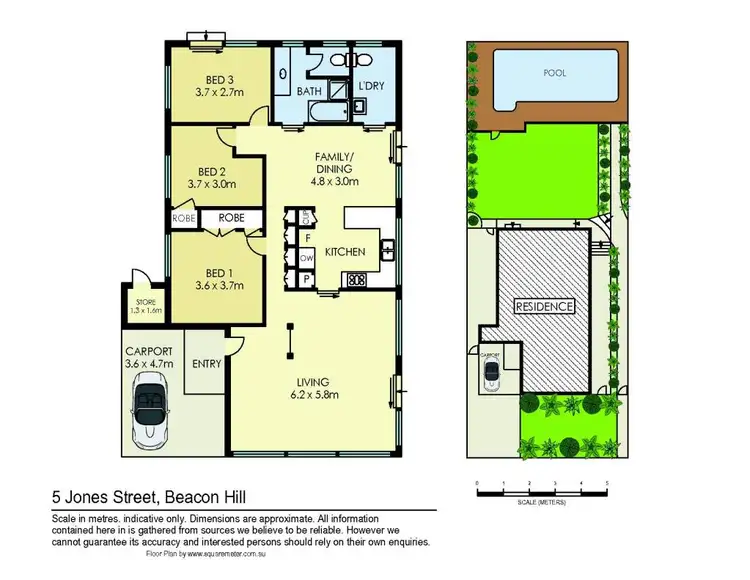 Floorplan of Homely house listing, 5 Jones Street, Beacon Hill NSW 2100