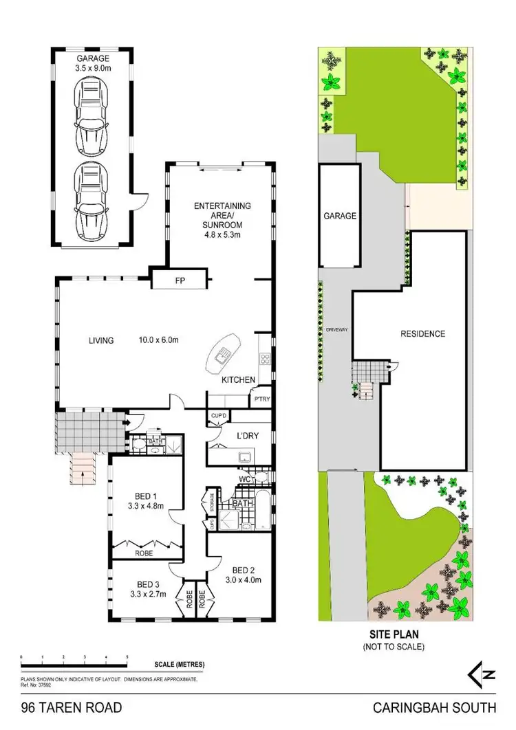 Floorplan of Homely house listing, 96 Taren Road, Caringbah South NSW 2229