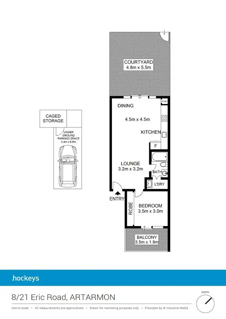 Floorplan of Homely apartment listing, 8/21 Eric Road, Artarmon NSW 2064
