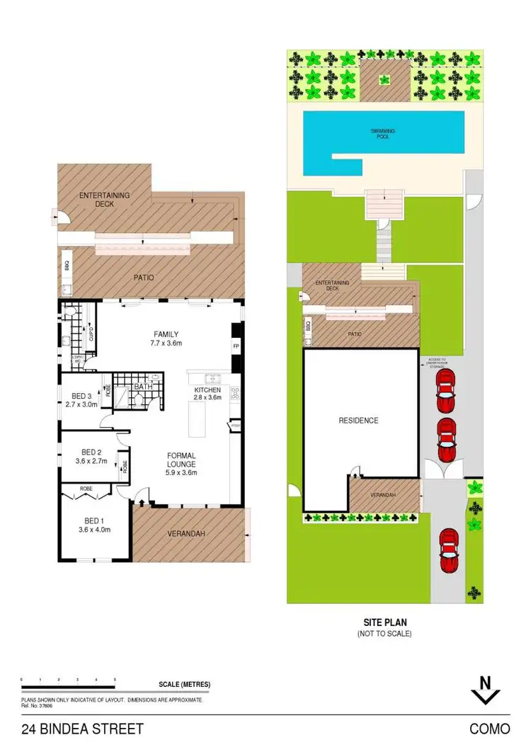 Floorplan of Homely house listing, 24 Bindea Street, Como NSW 2226