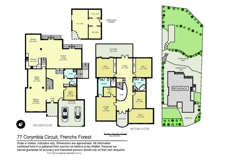 Floorplan of Homely house listing, 77 Corymbia Circuit, Frenchs Forest NSW 2086