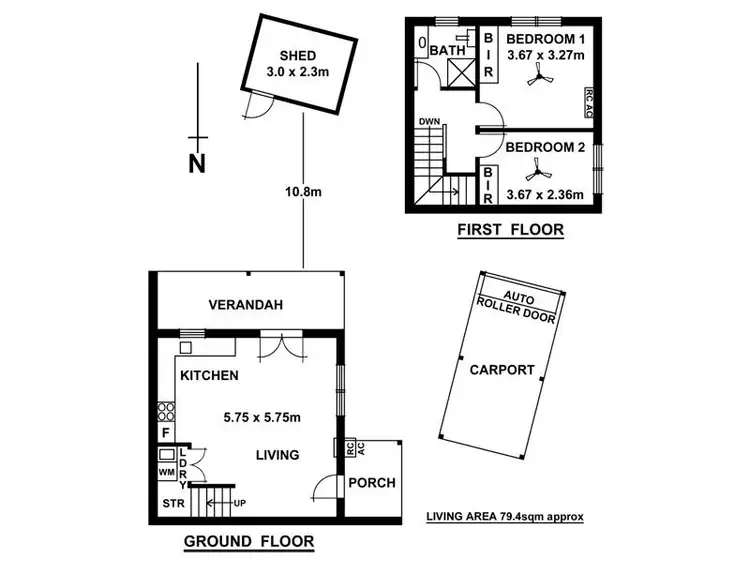 Floorplan of Homely house listing, 3/14 Llewen Street, Hillcrest SA 5086