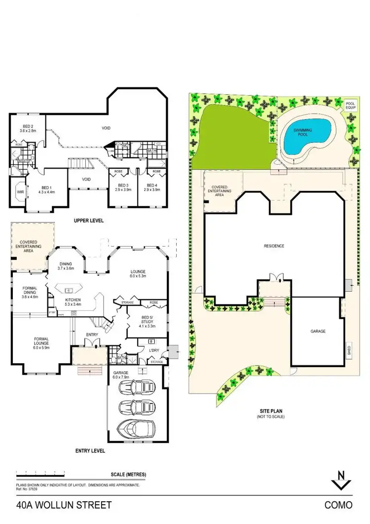 Floorplan of Homely house listing, 40a Wollun Street, Como NSW 2226