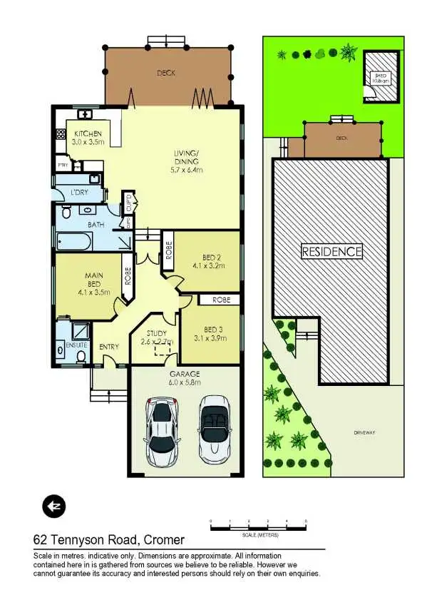 Floorplan of Homely house listing, 62 Tennyson Road, Cromer NSW 2099