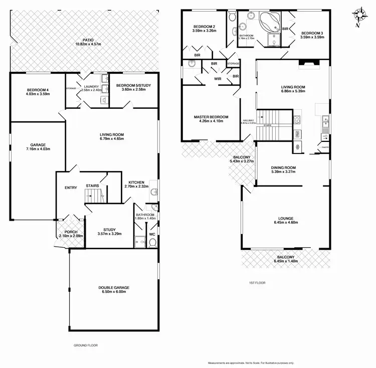 Floorplan of Homely house listing, 40 Craig Drive, Bellbridge VIC 3691