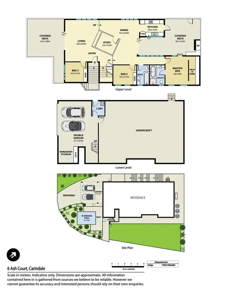 Floorplan of Homely house listing, 6 Ash Court, Carindale QLD 4152