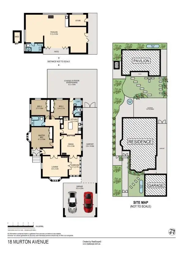 Floorplan of Homely house listing, 18 Murton Avenue, Holland Park QLD 4121