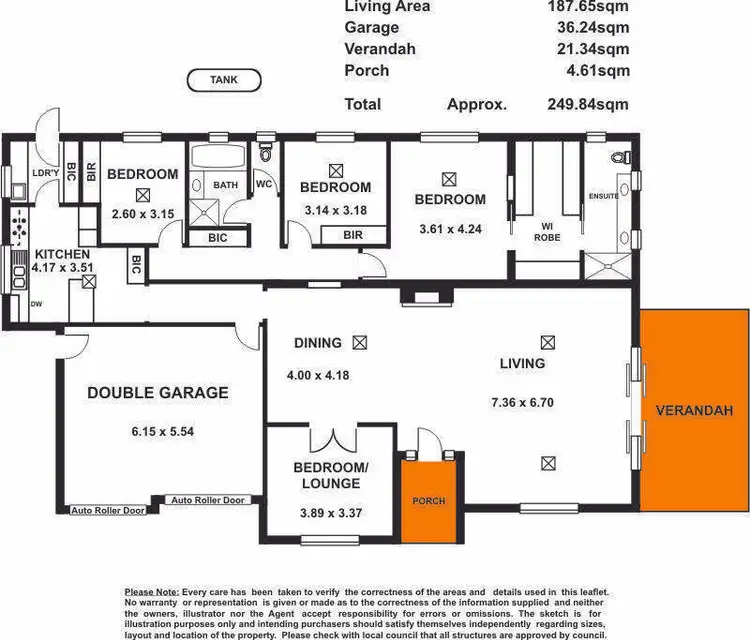 Floorplan of Homely house listing, 5 Milton Avenue, Fulham Gardens SA 5024