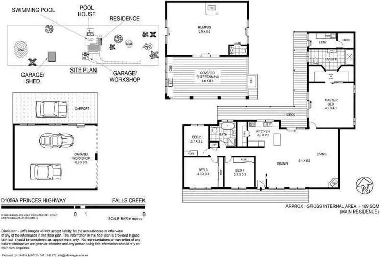 Floorplan of Homely rural property listing, D1056A Princes Highway, Falls Creek NSW 2540