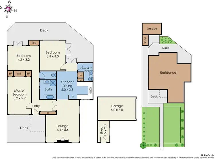 Floorplan of Homely house listing, 105 Warren Road, Parkdale VIC 3195