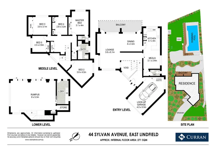 Floorplan of Homely house listing, 44 Sylvan Avenue, East Lindfield NSW 2070