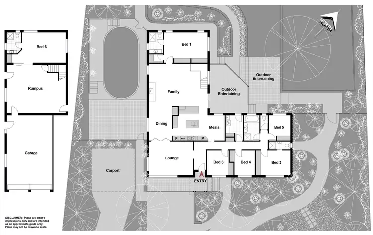 Floorplan of Homely house listing, 13 Hoadley Street, Mawson ACT 2607