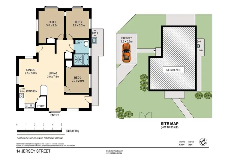 Floorplan of Homely house listing, 14 Jersey Street, Morningside QLD 4170