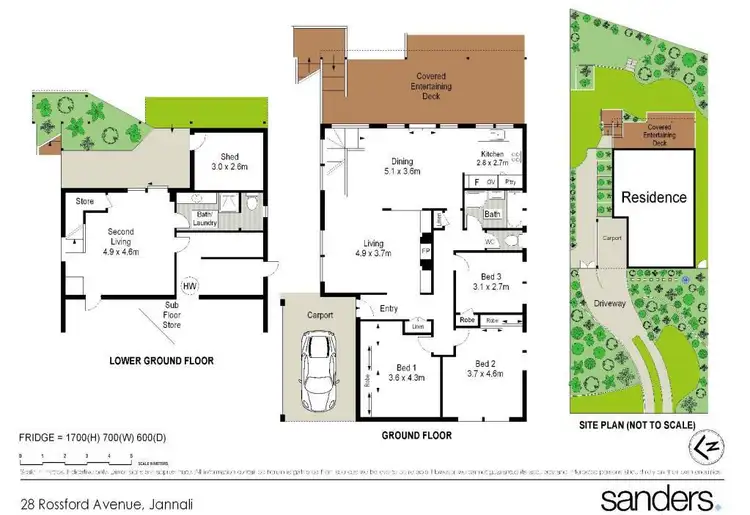 Floorplan of Homely house listing, 28 Rossford Avenue, Jannali NSW 2226
