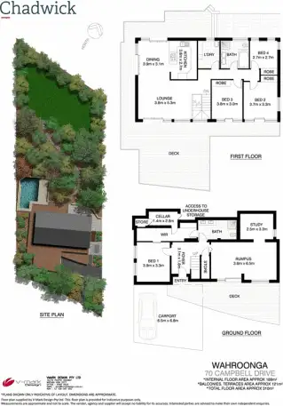Floorplan of Homely house listing, 70 Campbell Drive, Wahroonga NSW 2076